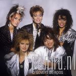 25-10-1985 Dolly Dots, Ria Brieffies, Angela Groothuizen, Angéla Kramers, Esther Oosterbeek and Patty Zomer at studio in Amsterdam, The Netherlands. Photo: Govert de Roos/Connu